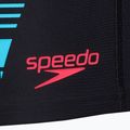 Vyriški Speedo Tech Print maudymosi šortai juodi/orange 3