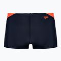 Speedo Hyper Boom Logo Splice vaikiškos maudymosi kelnės tamsiai mėlynos/oranžinės spalvos