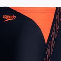 Speedo Hyper Boom Logo Splice vaikiškos maudymosi kelnės tamsiai mėlynos/oranžinės spalvos 4