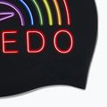 "Speedo" spausdinta silikoninė vaivorykštinė plaukimo kepuraitė 4