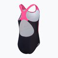 Vaikiškas vientisas plaukimo kostiumas Speedo Digital Placement Splashback black/lemon driz/flare pink/true cobalt 3