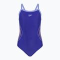 Vaikiškas vientisas plaukimo kostiumas Speedo Platisol Placement Thinstrap Muscleback true cobalt/curious blue