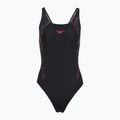 Moteriškas vientisas maudymosi kostiumėlis Speedo HyperBoom Splice Muscleback black/electric pink