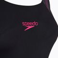 Moteriškas vientisas maudymosi kostiumėlis Speedo HyperBoom Splice Muscleback black/electric pink 3