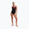 Vientisas plaukimo kostiumėlis Speedo Medley Logo One Piece black/electric pink 6