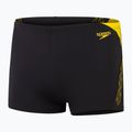 Vyriškos maudymosi trumpikės Speedo Hyper Boom Splice black/lemon drizzle