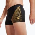 Vyriškos maudymosi trumpikės Speedo Medley Logo black/mandarin peel 7