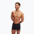 Vyriškos maudymosi trumpikės Speedo Allover Digital V-Cut Aquashort black/true cobalt 5