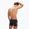 Vyriškos maudymosi trumpikės Speedo Allover Digital V-Cut Aquashort black/true cobalt 6
