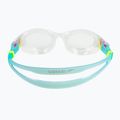 Moteriški plaukimo akiniai Speedo Biofuse 2.0 clear / white / marine blue / clear 4