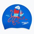 Vaikiška plaukimo kepuraitė Speedo Junior Printed Silicone tru cobalt/watermelon/white 2