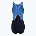 Kostiumas Speedo Colourblock Highneck Crossback true navy/sevres blue/lemon drizzle 2