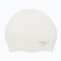 Plaukimo kepuraitė Speedo Plain Moulded Silicone white/silver