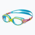 Vaikiški plaukimo akinia Speedo Biofuse 2.0 lemon drizzle/kiki pink/picton blue