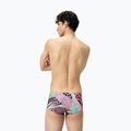 Vyriškos plaukimo trumpikės Speedo 13.5 cm Allover Training Club Brief black/matcha green/siren red 3
