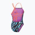 Vientisas plaukimo kostiumas Speedo Allover Digital Lattice Tie-Back black/picton blue/siren red 2
