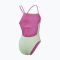 Vientisas plaukimo kostiumasSpeedo Solid Lattice Tie-Back matcha green 2