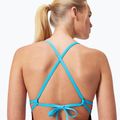 Vientisas plaukimo kostiumas Speedo Allover Digital Tie Back black/matcha green/siren red 8