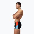 Vyriškos plaukimo trumpikės Speedo Dive Aquashort black/siren red/piton blue 7