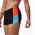 Vyriškos plaukimo trumpikės Speedo Dive Aquashort black/siren red/piton blue 9