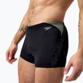 Vyriškos plaukimo trumpikės Speedo HyperBoom Splice Aquashort black/country green 4