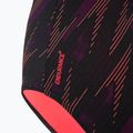 Vientisas plaukimo kostiumėlis Speedo HyperBoom Allover Medalist black/plum dandy/siren red 4