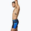 Vyrų plaukimo šortai Speedo Endurance+ Max Splice Jammer black/cobalt pop 7