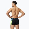 Vyriškos plaukimo trumpikės Speedo Endurance+ MAX Splice Aquashort black/hyper yellow 2