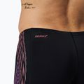 Vyriškos plaukimo trumpikės Speedo Tech Panel Aquashort black/coral sands 5