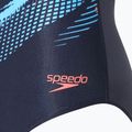 Moteriškas vientisas plaukimo kostiumas Speedo Digital Placement Medalist zoom boom/true navy 3