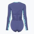 Moteriškas vientisas plaukimo kostiumas Speedo Long Sleeve Panel hapuna blue 2