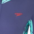 Moteriškas vientisas plaukimo kostiumas Speedo Long Sleeve Panel hapuna blue 3