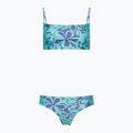 Moteriškas dviejų dalių plaukimo kostiumas Speedo Printed Adjustable Thinstrap hapuna blue