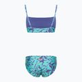 Moteriškas dviejų dalių plaukimo kostiumas Speedo Printed Adjustable Thinstrap hapuna blue 2