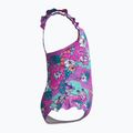 Vaikiškas vientisas plaukimo kostiumas Speedo Learn To Swim Printed Frill Thinstrap neon violet 4