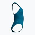 Moteriškas vientisas maudymosi kostiumėlis Speedo Racer Zip with Built in Swim Bra dark teal 9