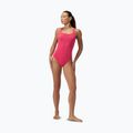 Moteriškas vientisas maudymosi kostiumėlis Speedo Flex Band with Swim Bra raspbery fill/vermilion/punch 2