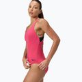 Moteriškas vientisas maudymosi kostiumėlis Speedo Flex Band with Swim Bra raspbery fill/vermilion/punch 4