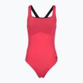 Moteriškas vientisas maudymosi kostiumėlis Speedo Flex Band with Swim Bra raspbery fill/vermilion/punch 7