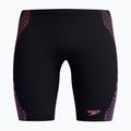 Vyrų plaukimo šortai Speedo Duo Logo Print Mid Jammer black/coral sands/neon violet 5