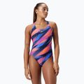 Moteriškas vientisas plaukimo kostiumas Speedo Allover Digital Powerback razor sharp/diva 4