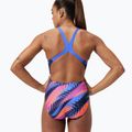 Moteriškas vientisas plaukimo kostiumas Speedo Allover Digital Powerback razor sharp/diva 5