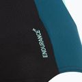 Moteriškas vientisas plaukimo kostiumas Speedo High Neck Splice Cross Back dark teal 4