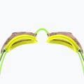 Plaukimo akiniai Speedo Vanquisher 3.0 Mirrored hyper yellow/grey/ablaze mirror 3
