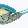 Moteriški plaukimo akiniai Speedo Vanquisher 3.0 Mirrored bachelor button/celeste/gold mirror 4