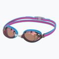 Vaikiški plaukimo akiniai Speedo Vanquisher 3.0 Mirror picton blue/vermillion/gold mirror