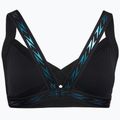 Plaukimo kostiumėlio viršus Speedo Solid Logo Elastic Cross Front Top anthracite 2