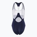Moteriškas vientisas plaukimo kostiumėlis Speedo Colourblock Racerback peacoat 2