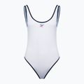 Moteriškas vientisas plaukimo kostiumėlis Speedo Solid Bound Scoop white