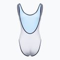 Moteriškas vientisas plaukimo kostiumėlis Speedo Solid Bound Scoop white 2